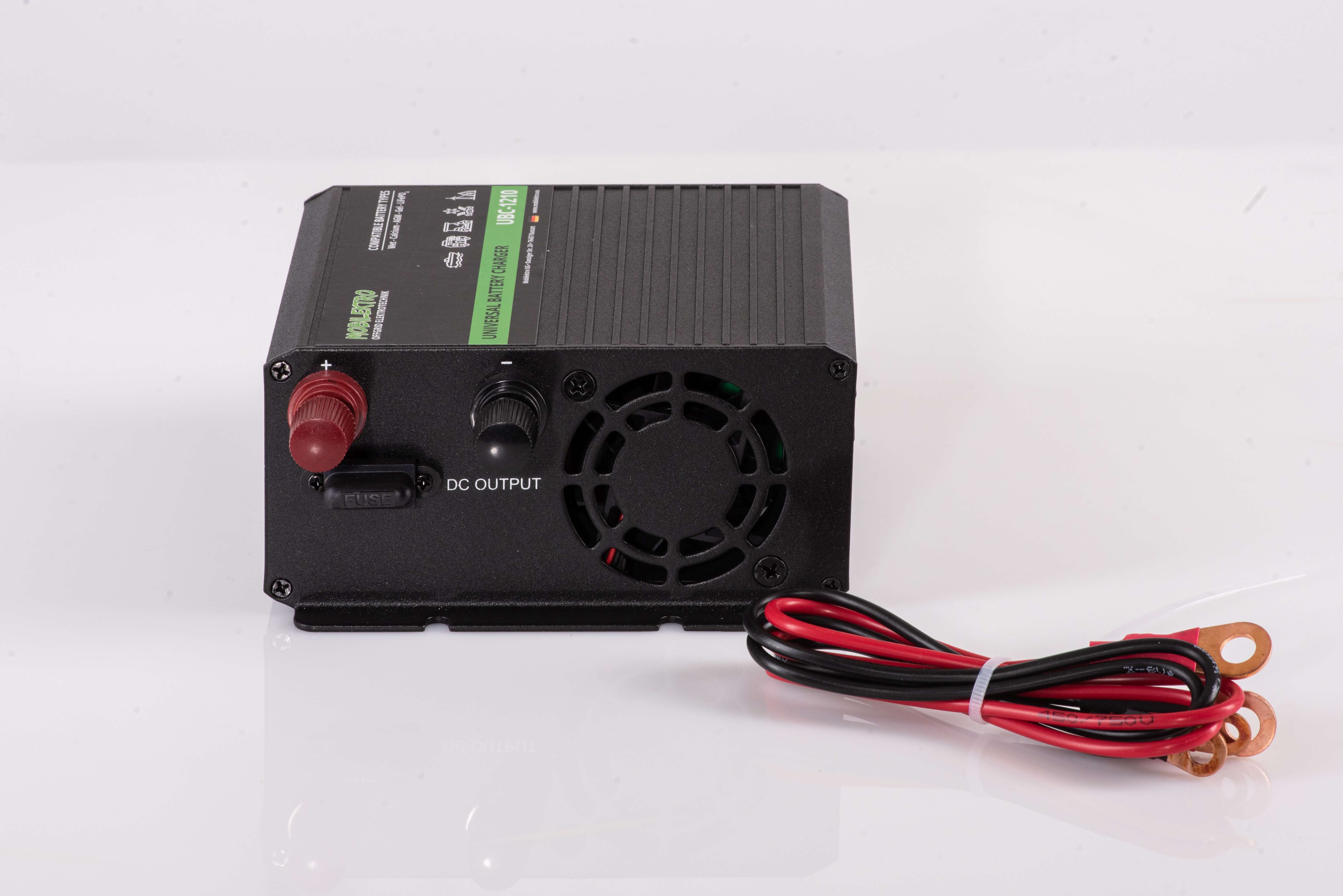 MOBILEKTRO® UBC-1210 10A 12V Multi Universal-Batterieladegerät für LiFePO4  - AGM - Gel - Nass -Batterien - MOBILEKTRO unabhängige Stromversorgung