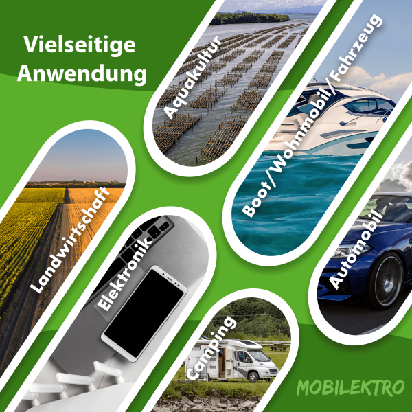 MOBILEKTRO® MSC 40 MPPT Solar Laderegler 12V/24V - 40A Laderegler für maximale Effizienz 100V - Bluetooth